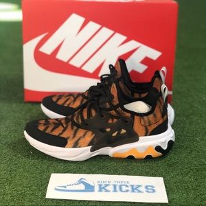 New Nike React Presto Print Tiger GS Size 6.5 8W